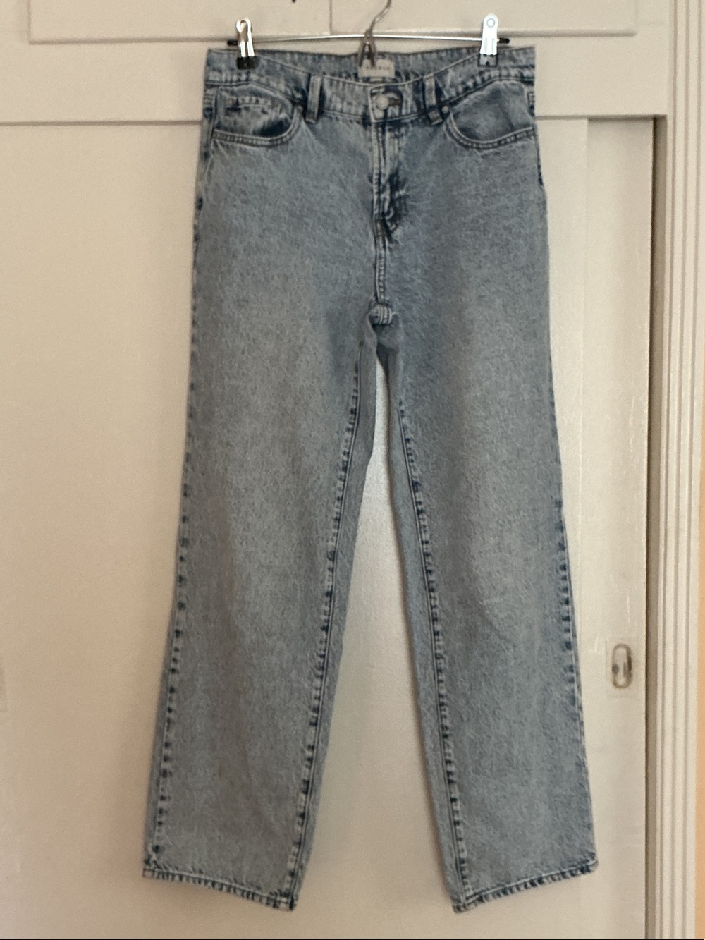 PacSun Light Blue Jordyn Low Rise Straight Leg Jeans
